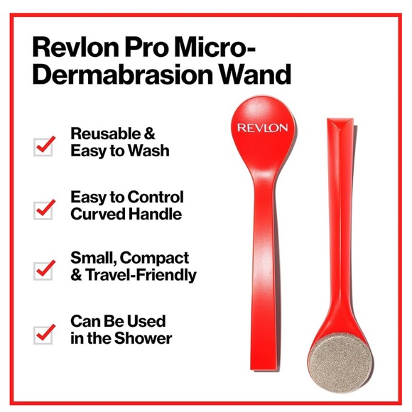 REVLON Pro Microderm Abrasion Wand Real Diamond Grit Exfoliator NEW - Picture 4 of 5